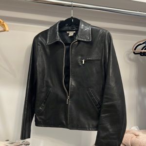Bebe leather jacket
